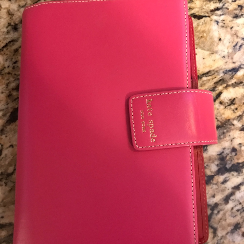 Kate Spade leather planner